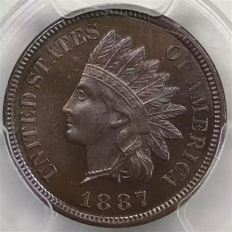 1887 Indian Head Cent PCGS PR-66 BN CAC - Old Pueblo Coin