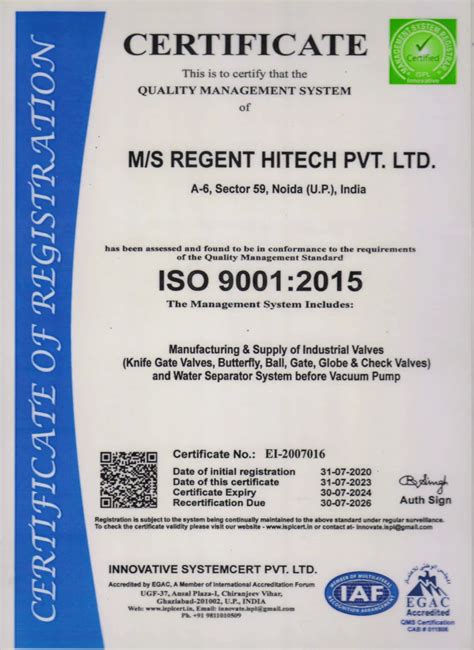 Regent Hitech Private Limited - Manufacturer from Noida, India ...