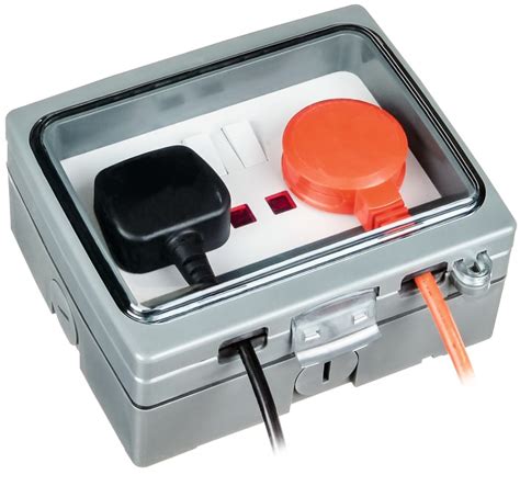 TGV201N Timeguard | Timeguard Grey 2 Gang Plug Socket, 1 Pole, 13A ...