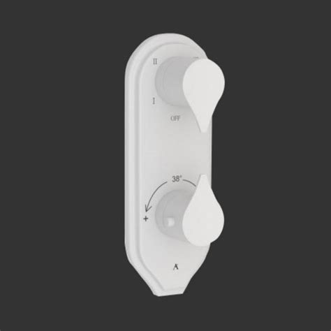 Artize White 4 Way Thermostatic Diverter – Decure.in