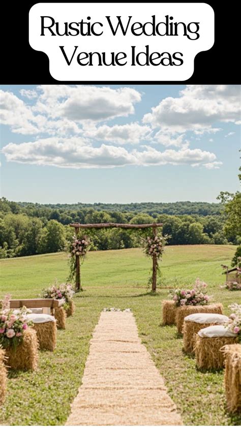 8 Rustic Wedding Venue Ideas for a Charming Celebration | Outdoor ...