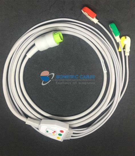 Philips510102028 >> 3 lead ecg cable | Biometric Cables in Philippines