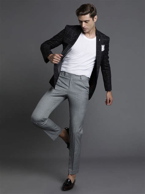 Rent Black Check Tweed Blazer - Modern & Stylish Formal Wear