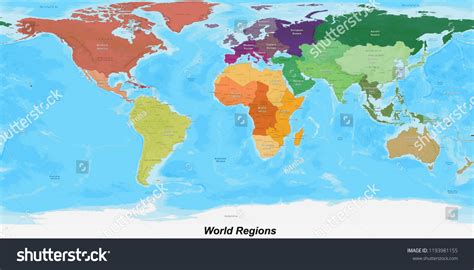 World Region Map 的图像结果