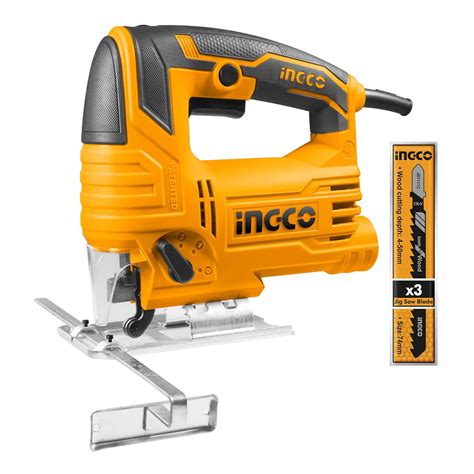 INGCO Jig Saw, Corded Saw, 570W | 800-3000rpm | 4 Step Pendulum ...