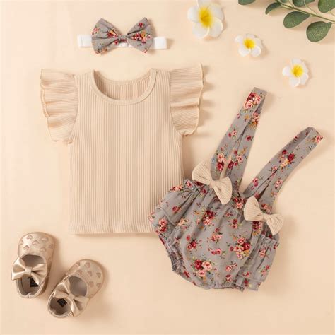 Newborn Baby Girl Summer Clothes