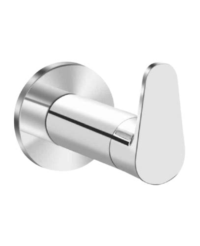 Kerovit Hydrus Silver Chrome Finish Concealed Stop Cock Trims, KB411032 ...