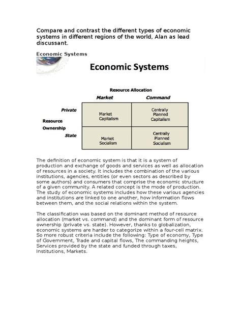 Economic System Comparison 的图像结果