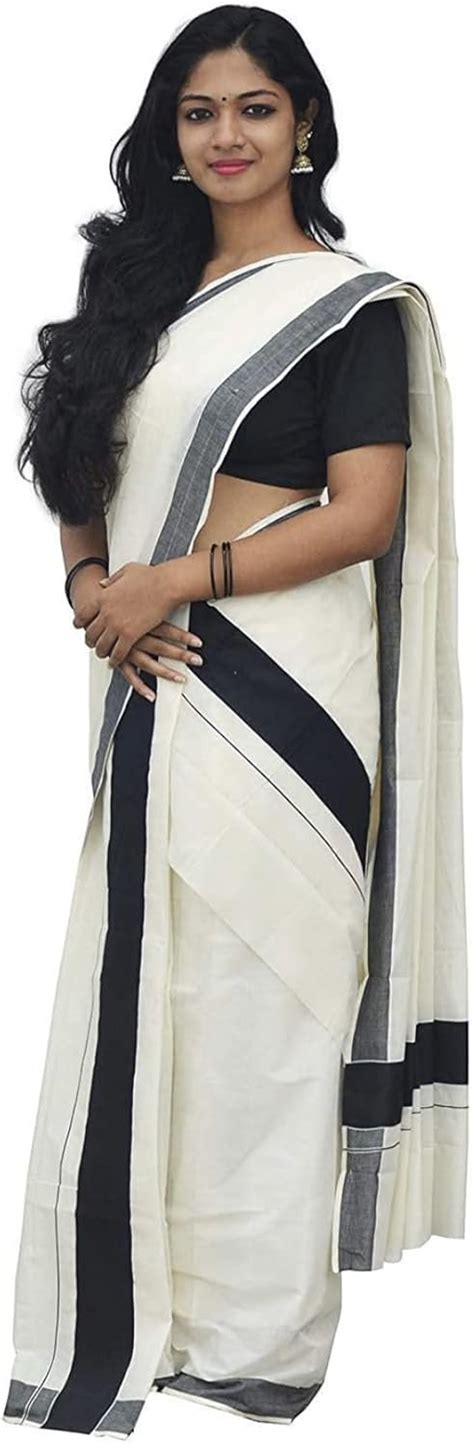 Buy Kerala Cotton Set Mundu, Kerala Traditional Dress, India, Onam ...