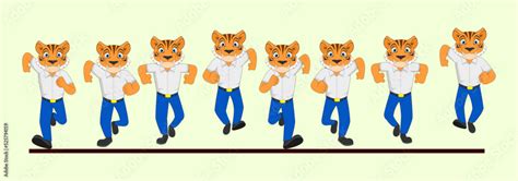 Image result for Tiger Run Cycle Animation