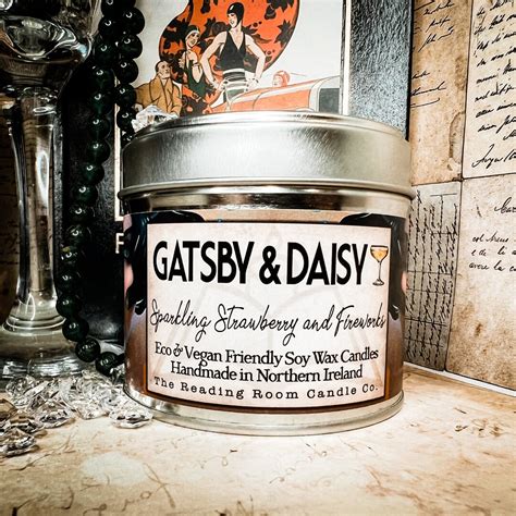 Gatsby and Daisy-pure Soy Wax Candle-romance/literature/20s Inspired ...