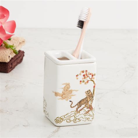 Buy Art of Asia Ceramic Tooth Brush Holder from Home Centre at just INR ...