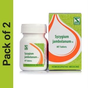 Dr.Willmar Schwabe India Syzygium Jambolanum Tablets Price in India ...