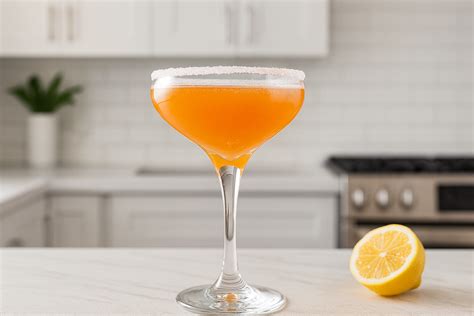 Bourbon Sidecar Cocktail Recipe - mojococktail