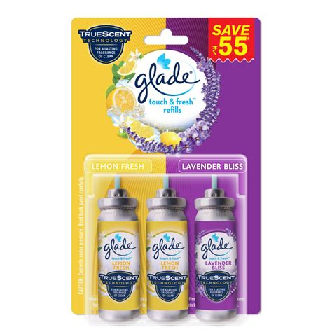 Buy Glade Touch & Fresh Aerosol Air Freshener for Bathroom | 12ml ...