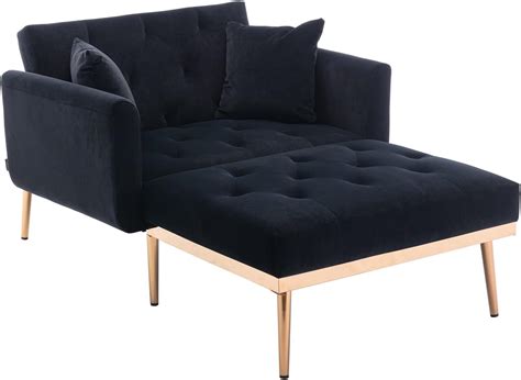 Holaki Velvet Chaise Lounge with Adjustable Backrest, Thick India | Ubuy