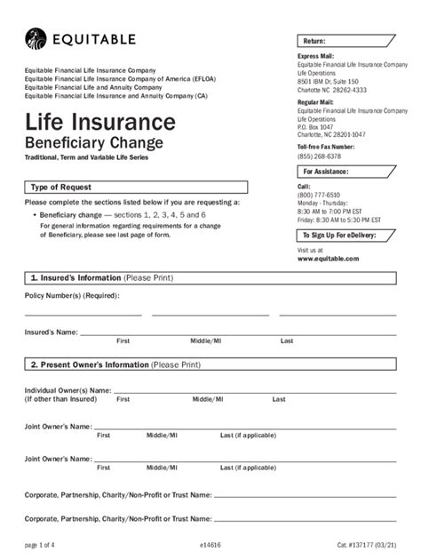 Image result for Equitable Life Insurance Card
