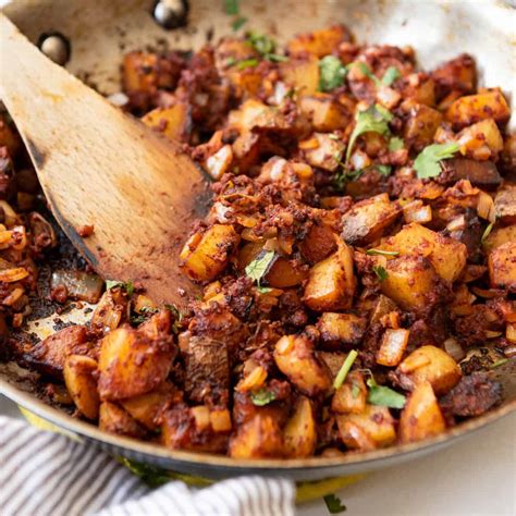 Mexican Chorizo Con Papas
