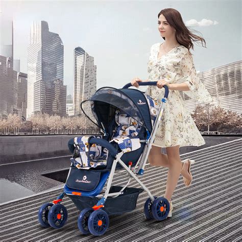 Sunshine Baby Stroller and Pram(White Print) -StarAndDaisy