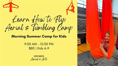 Learn How to Fly - Half-Day Aerial & Tumbling Kids Camp | Ages 6-9 ...