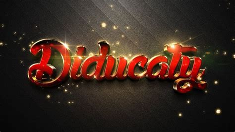 3D Text Effect Photoshop Tutorial + Free PSD Editable Style 27 ...