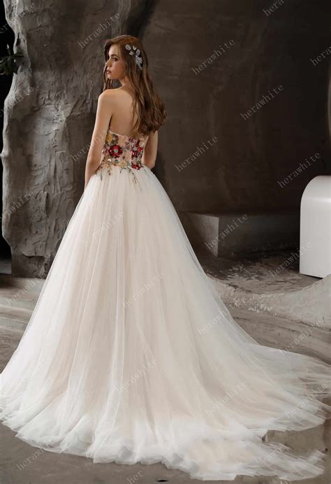 Strapless Princess Bridal Gown with Tulle Skirt | Bridal Australia™