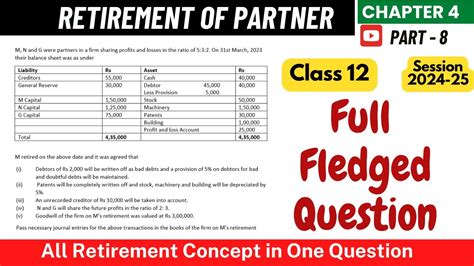Image result for Accounts Class 12 Retirement