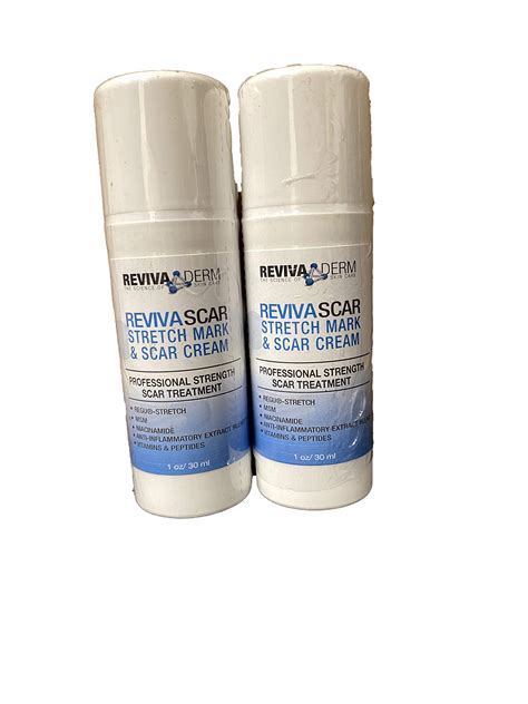 Buy Revivaderm Reviva Stretch Mark and Cream, 1 oz 2pack Online at ...