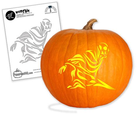 Easy Vampire Pumpkin Carving