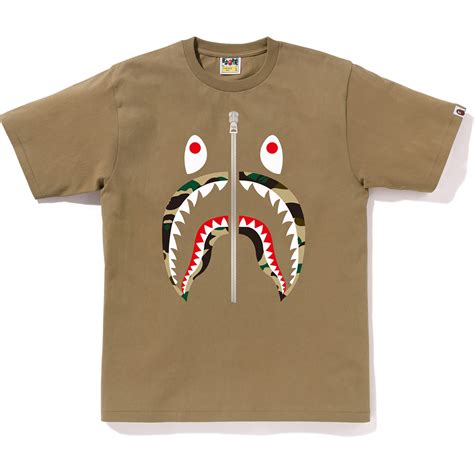 BAPE 1ST CAMO SHARK T-Shirt - Men's Cotton Graphic Tee | BAPE – us.bape.com