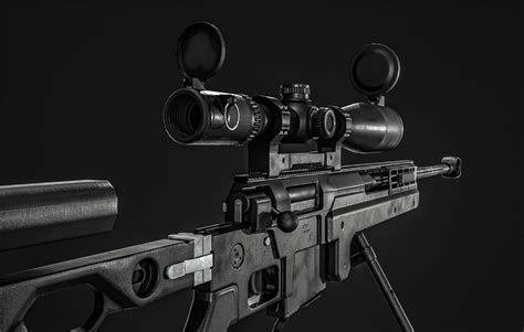 3D model PGM-Hecate-2 Sniper Rifle VR / AR / low-poly | CGTrader