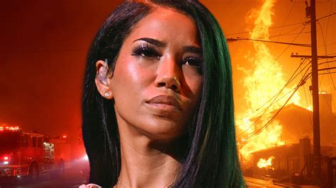 Jhené Aiko's House Burns Down in L.A. Fire, Shares Photo of Blaze