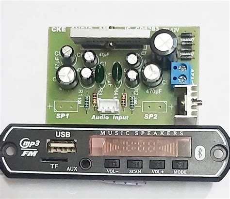 CKE Bluetooth Fm USB Aux Card Mp3 Stereo Audio Player Decoder Module ...