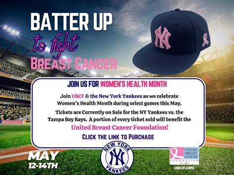 United Breast Cancer Foundation & the New York Yankees Team-up for ...