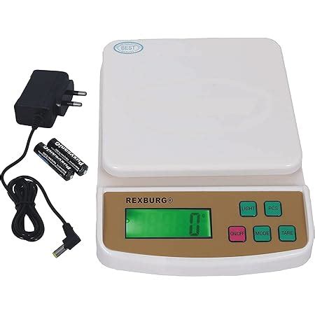 Buy REXBURG® Electronic Kitchen Digital Weighing Scale with Tare ...