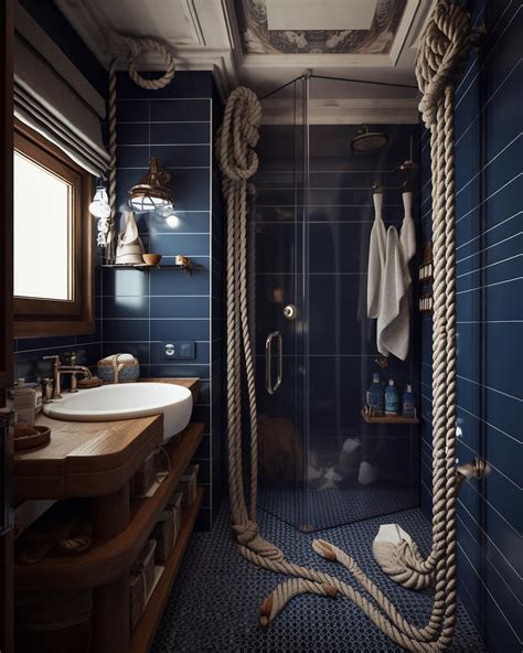 Explore 33 Nautical Bathroom Ideas for Maritime-Inspired Elegance ...