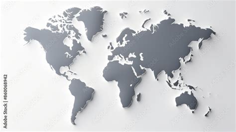 Simple World Map Without Borders 的图像结果