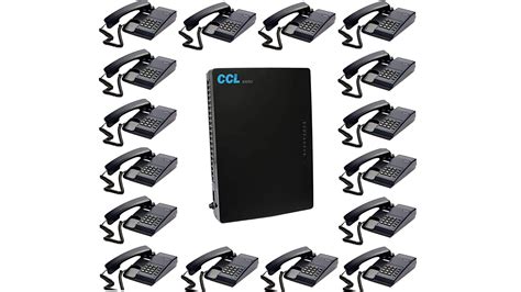 NAVKAR SYSTEMS CCL 2 Main 16 Intercom EPABX with 16 Pcs Beetel C11 ...