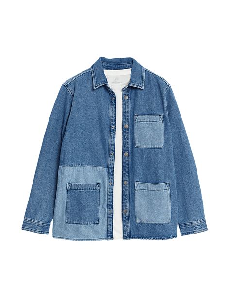 Buy 2pc Denim Shirt & T-Shirt Set (6-16 Yrs) at Marks & Spencer