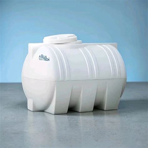Aquatech 1500 Ltr Horizontal Water Tank 3 layer White
