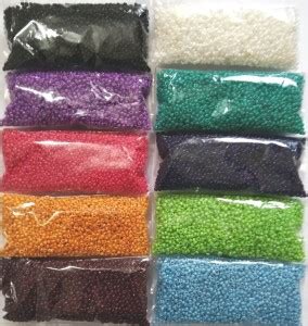 Atifa 11/0-2mm round shape glass seed beads for embroidery, craft ...