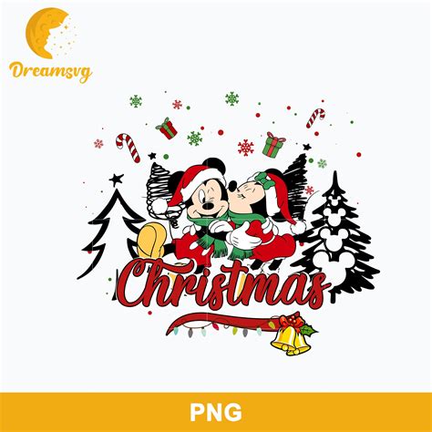 Mickey And Minnie Christmas PNG, Disney Christmas PNG Digital File ...
