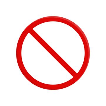 No Sign Transparent PNG, Vector, PSD, and Clipart With Transparent ...