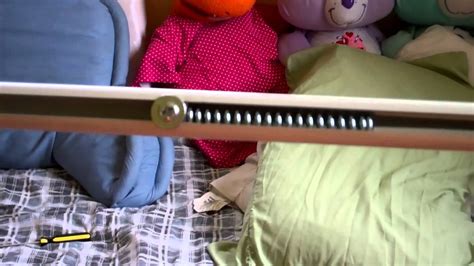 Adjustable Tension Rod Retractable Spring Curtain With Self Adhesive ...