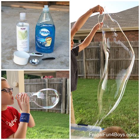 How to make giant bubbles and awesome bubble wands – Artofit