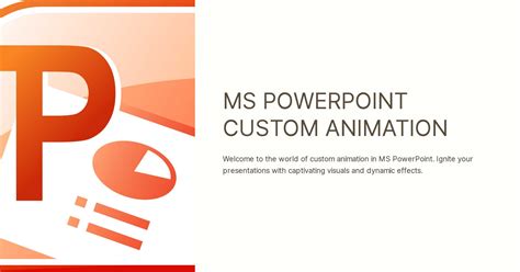 Custom Animation PowerPoint 的图像结果