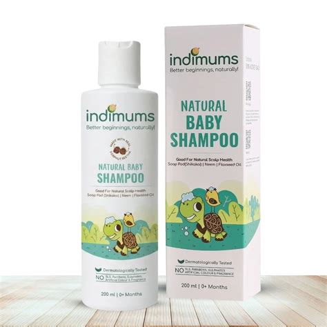 Natural Baby Shampoo | Reetha-Based & Tear-Free | Buy Online – Indimums