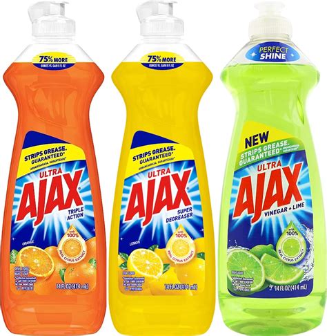 Amazon.com: Ajax Dish Soap - Ajax Dishwashing Liquid Super Degreaser 14 ...