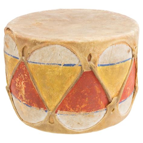 Pueblo Native American Drum at 1stDibs | native american instruments ...