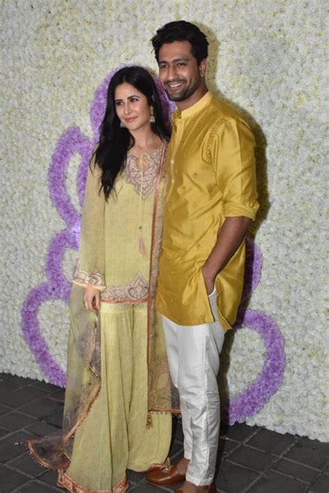 Katrina Kaif & Vicky Kaushal Attend Arpita Khan & Ayush Sharma’s Ganesh ...